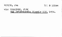 Hry Osvobozeného divadla
                        ([Díl] 3)
                    