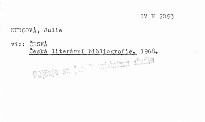 Česká literární bibliografie