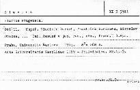 Slavica Pragensia
                        ([Díl] 11)
                    