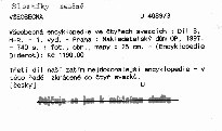 Všeobecná encyklopedie ve čtyřech svazcích
                        (Díl 3, M-R)
                    