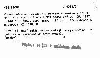 Všeobecná encyklopedie ve čtyřech svazcích
                        (Díl 3, M-R)
                    