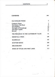 Selections from older English and Scottish poetry