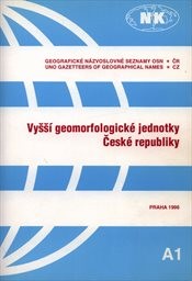 Vyšší geomorfologické jednotky České republiky