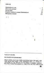 Po stop&aacute;ch Habsburků