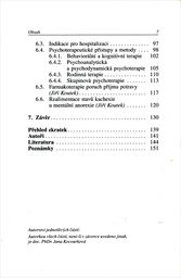 Ment&aacute;ln&iacute; anorexie a ment&aacute;ln&iacute; bulimie v dětstv&iacute; a dosp&iacute;v&aacute;n&iacute;