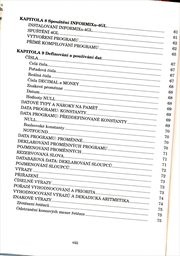 Základy programování v jazyku INFORMIX-4GL