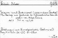 Johann und Ferdinand Maximilian Brokoff