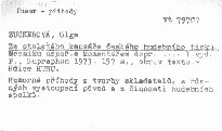 Ze stoletého kapsáře českého hudebního tisku