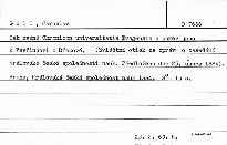 Tak zvané Chronicon universitatis Pragensis a poměr jeho k Vavřinci z Březové