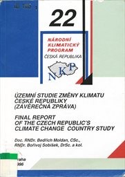 Územní studie změny klimatu České republiky (Závěrečná zpráva)