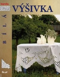 Bílá výšivka