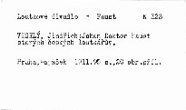 Johan doktor Faust starých českých loutkářů