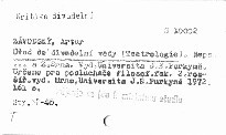Úvod do divadelní vědy (Teatrologie)