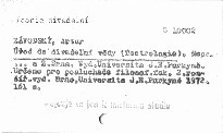 Úvod do divadelní vědy (Teatrologie)