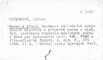 Herec a pohyb