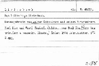 Das leibhaftige Liederbuch