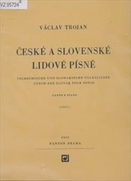 České a slovenské lidové písně