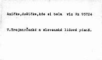České a slovenské lidové písně