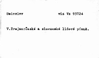 České a slovenské lidové písně