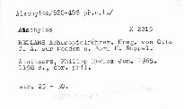 Reclams Schauspielführer
