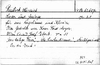 Lieder und Gesänge