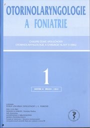 Otorinolaryngologie a foniatrie