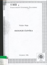 Ekologie člověka