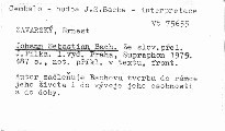 Johann Sebastian Bach