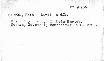 Bela Bartok