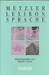 Metzler-Lexikon Sprache