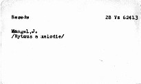 Rytmus a melodie
                        (28)
                    