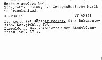 Der Komponist Günther Becker