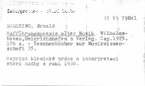 Aufführungspraxis alter Musik