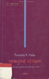 Neklidn&eacute; vztahy