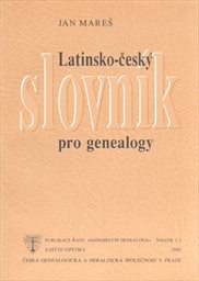 Latinsko-český slovník pro genealogy