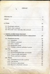 Psychologie vrstev duševn&iacute;ho děn&iacute; osobnosti a jejich autodiagnostika