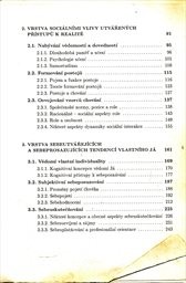 Psychologie vrstev duševn&iacute;ho děn&iacute; osobnosti a jejich autodiagnostika