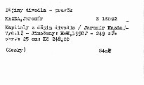 Kapitoly z dějin divadla