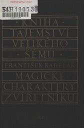 Kniha tajemství velikého šému