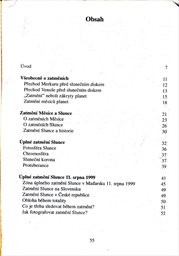 Zatměn&iacute; Slunce na konci tis&iacute;cilet&iacute;