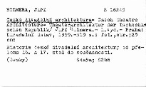 Česká divadelní architektura