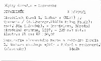 Divadelník Karol L. Zachar
                        ([Diel] 1,)
                    