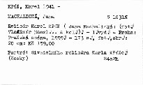 Režisér Karel Kříž