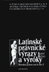 Latinské právnické výrazy a výroky