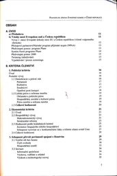 Česk&aacute; republika v hodnocen&iacute; Evropsk&eacute; komise