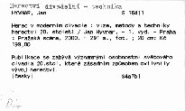 Herec v moderním divadle