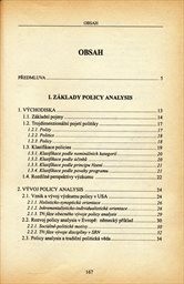 Modern&iacute; anal&yacute;za politiky