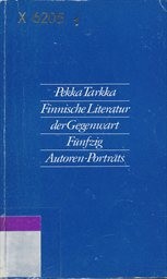 Finnische Literatur der Gegenwart