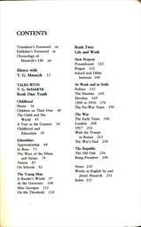 Talks with T. G. Masaryk