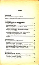 Komunistické strany v postsovětských stranicko-politických soustavách